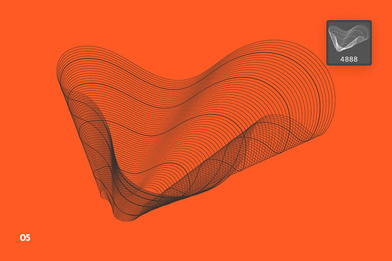 波浪格栅图案PS笔刷 笔刷资源 第9张-素材湾丨精选海外优质设计素材资源 波浪格栅图案PS笔刷 笔刷资源 sucaiwan.com