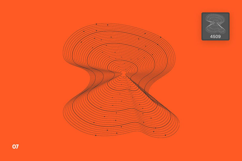 波浪格栅图案PS笔刷 笔刷资源 第11张-素材湾丨精选海外优质设计素材资源 波浪格栅图案PS笔刷 笔刷资源 sucaiwan.com