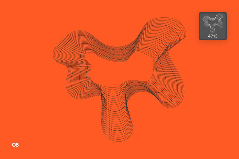 波浪格栅图案PS笔刷 笔刷资源 第12张-素材湾丨精选海外优质设计素材资源 波浪格栅图案PS笔刷 笔刷资源 sucaiwan.com