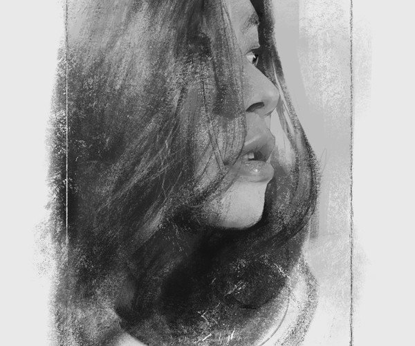 木炭和石墨绘图艺术PS笔刷 笔刷资源 sucaiwan.com