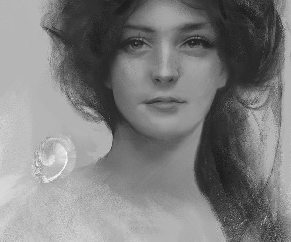 木炭和石墨绘图艺术PS笔刷 笔刷资源 sucaiwan.com