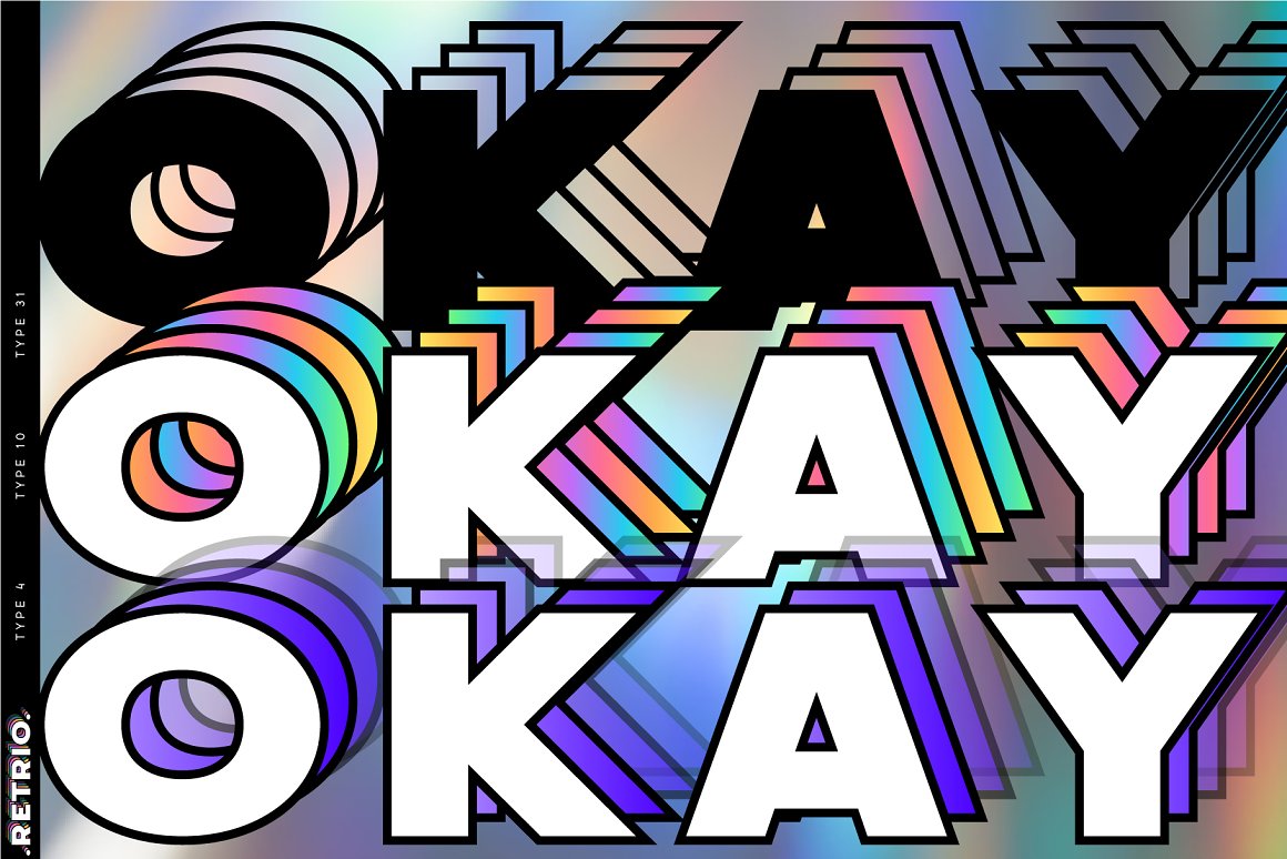 英文字体:潮流多彩动态杂志美学移动渐变透明海报设计标题字体 Retrio. OTF-SVG Color Family 设计素材 第2张-素材湾丨精选海外优质设计素材资源 英文字体:潮流多彩动态杂志美学移动渐变透明海报设计标题字体 Retrio. OTF-SVG Color Family 设计素材 sucaiwan.com