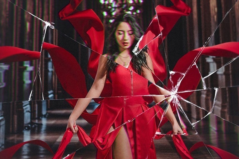 玻璃破裂效果PS图层样式 插件预设 sucaiwan.com