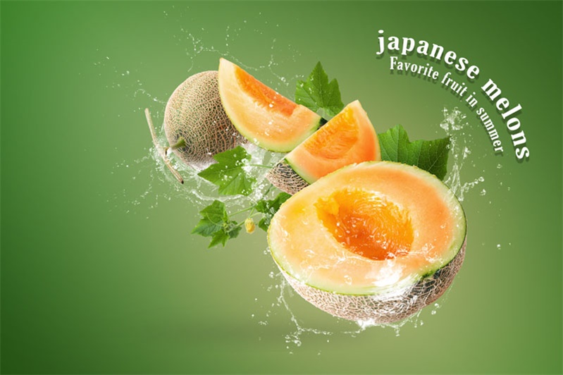 12款新鲜的水果切片水果海报PSD模板 设计素材 sucaiwan.com