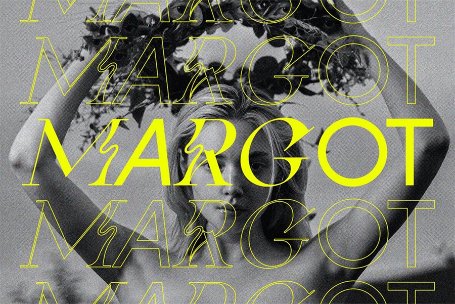 英文字体：创意复古无/衬线二重奏标题海报设计字体 Fleur Display Font Duo 设计素材 sucaiwan.com