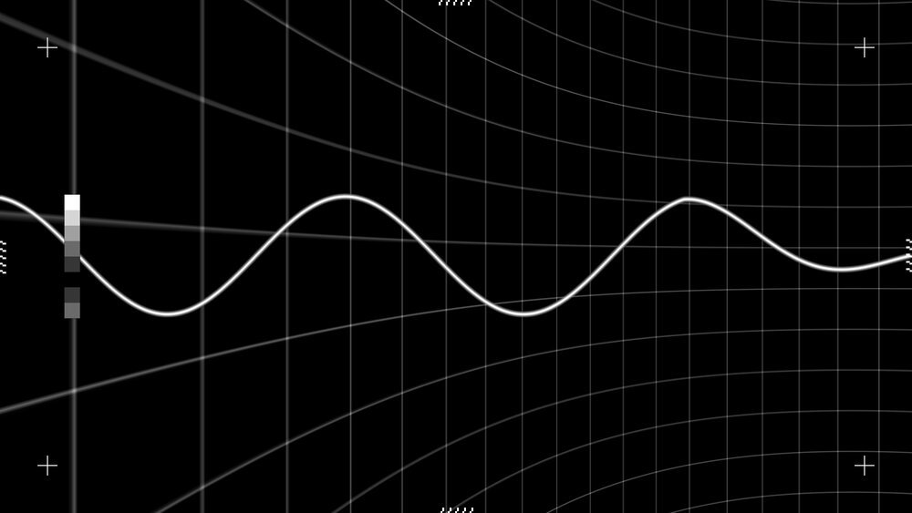 全新4K复古黑白几何抽象科幻灵感运动元素纹理循环视频素材包 影视音频 sucaiwan.com