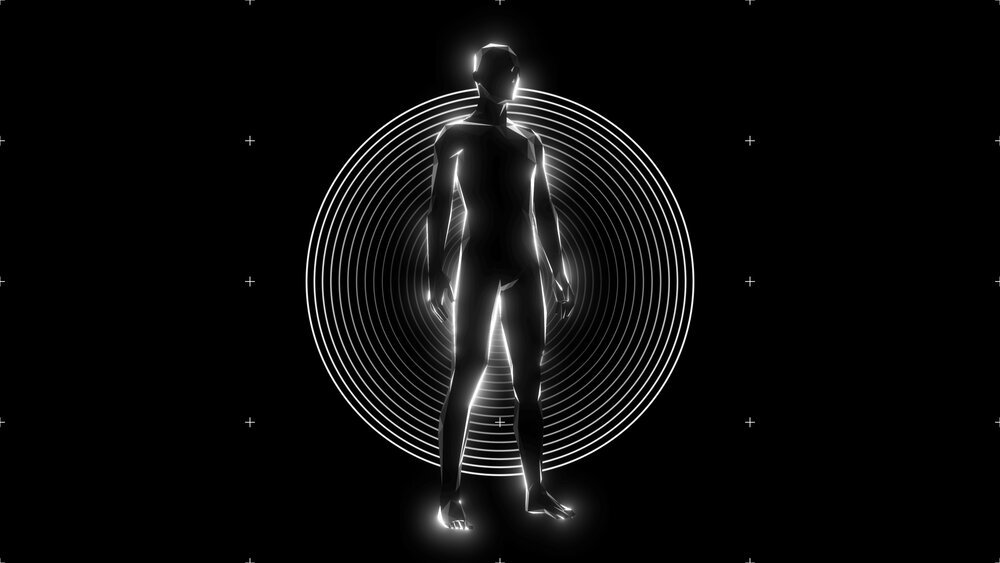全新4K复古黑白几何抽象科幻灵感运动元素纹理循环视频素材包 影视音频 sucaiwan.com