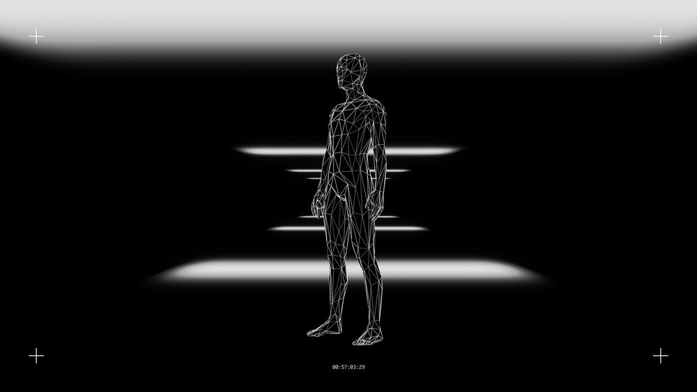 全新4K复古黑白几何抽象科幻灵感运动元素纹理循环视频素材包 影视音频 sucaiwan.com