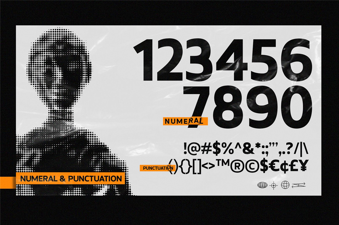 英文字体：时尚潮流都市风宽体粗体杂志海报排版标题LOGO设计无衬线字体包 Clogard 设计素材 sucaiwan.com