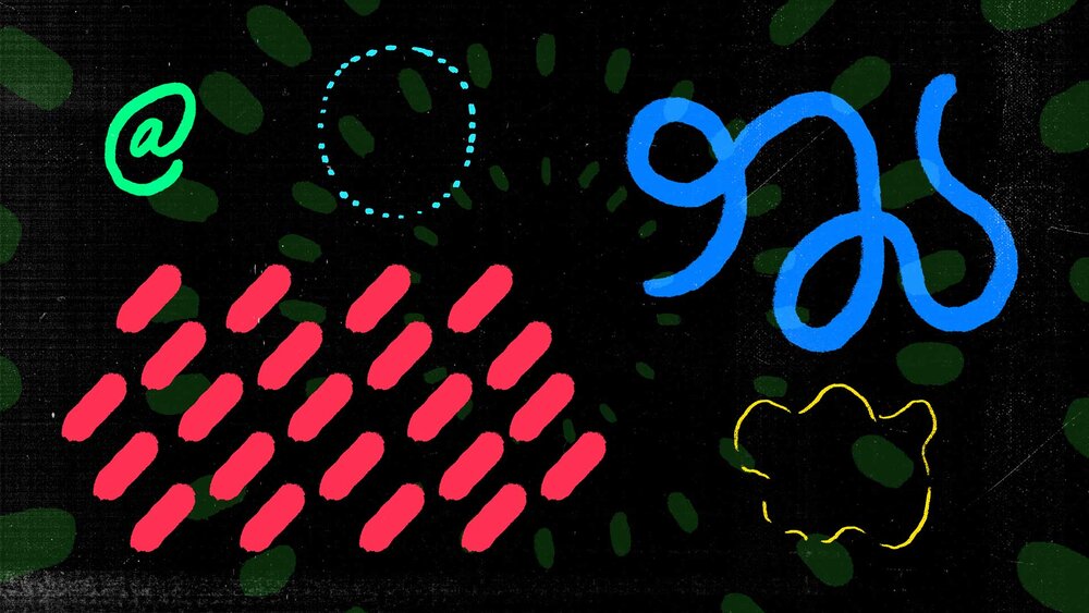 200+手绘线条数字形状画笔标记涂鸦油漆灰尘划痕4k视频素材 影视音频 sucaiwan.com