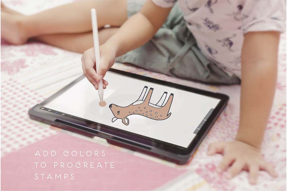 Procreate森林主题绘本笔刷套装 , 第4张-素材湾丨精选海外优质设计素材资源 Procreate森林主题绘本笔刷套装 , sucaiwan.com