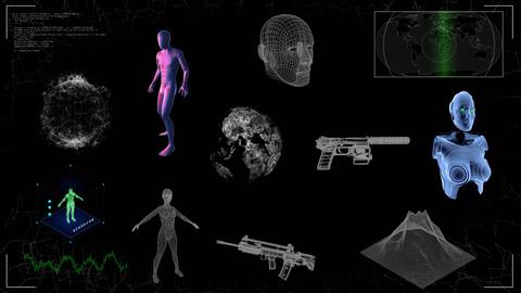 40个赛博朋克4K高科技全息几何边框地图扫描模型HUD视觉素材 CYBERPUNK 影视音频 第3张-素材湾丨精选海外优质设计素材资源 40个赛博朋克4K高科技全息几何边框地图扫描模型HUD视觉素材 CYBERPUNK 影视音频 sucaiwan.com