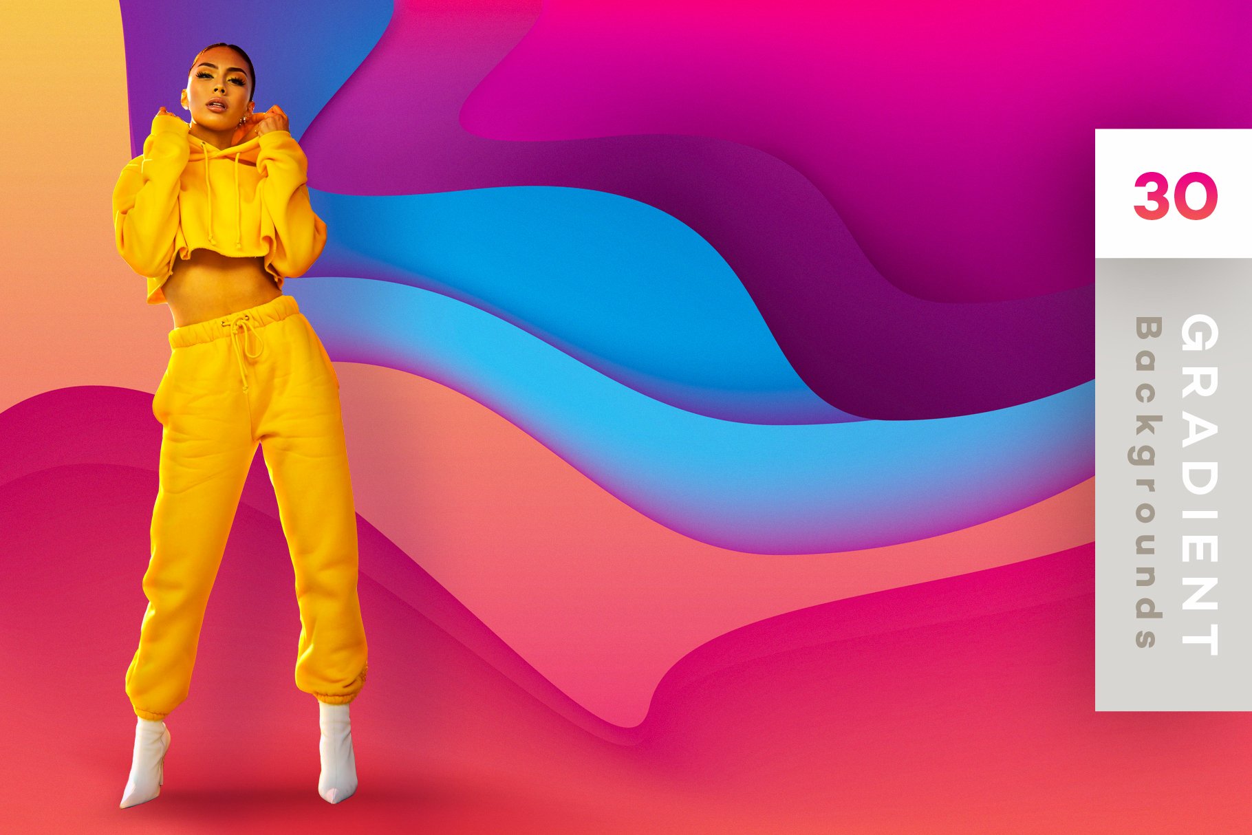 13个渐变系列液体形状球体模糊地形元素背景素材 图片素材 sucaiwan.com