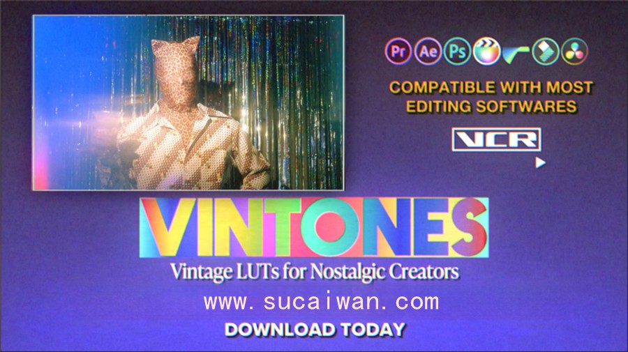 复古怀旧美学胶片情绪电影暖色氛围LUT调色预设 Vintones | Vintage Film LUTs 插件预设 第1张-素材湾丨精选海外优质设计素材资源 复古怀旧美学胶片情绪电影暖色氛围LUT调色预设 Vintones | Vintage Film LUTs 插件预设 sucaiwan.com