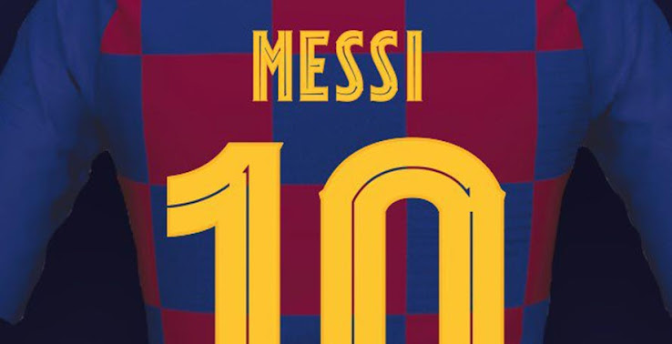 巴塞罗那 2019-2020 球衣字体下载 , sucaiwan.com