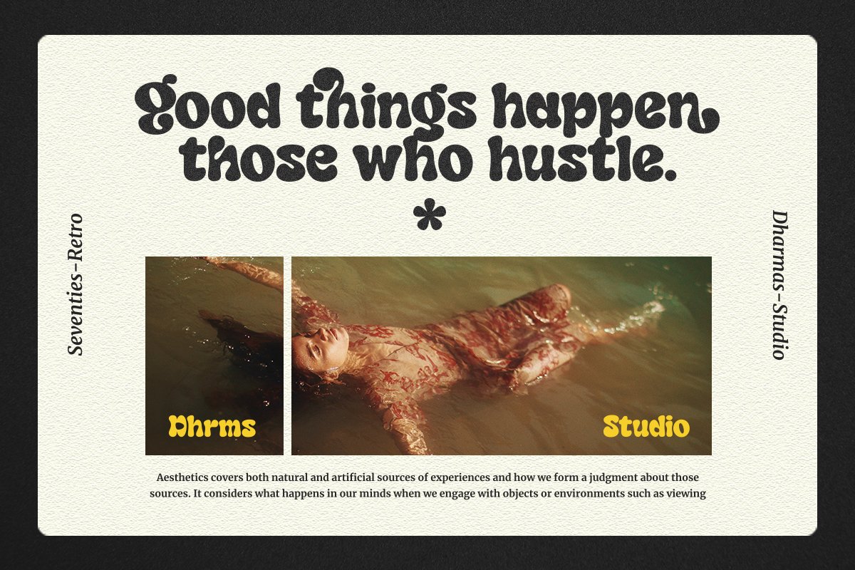 英文字体:70年代复古粗体风格大胆斜体柔和杂志海报封面字体 Swipe - Seventies Retro Typeface 设计素材 第3张-素材湾丨精选海外优质设计素材资源 英文字体:70年代复古粗体风格大胆斜体柔和杂志海报封面字体 Swipe - Seventies Retro Typeface 设计素材 sucaiwan.com