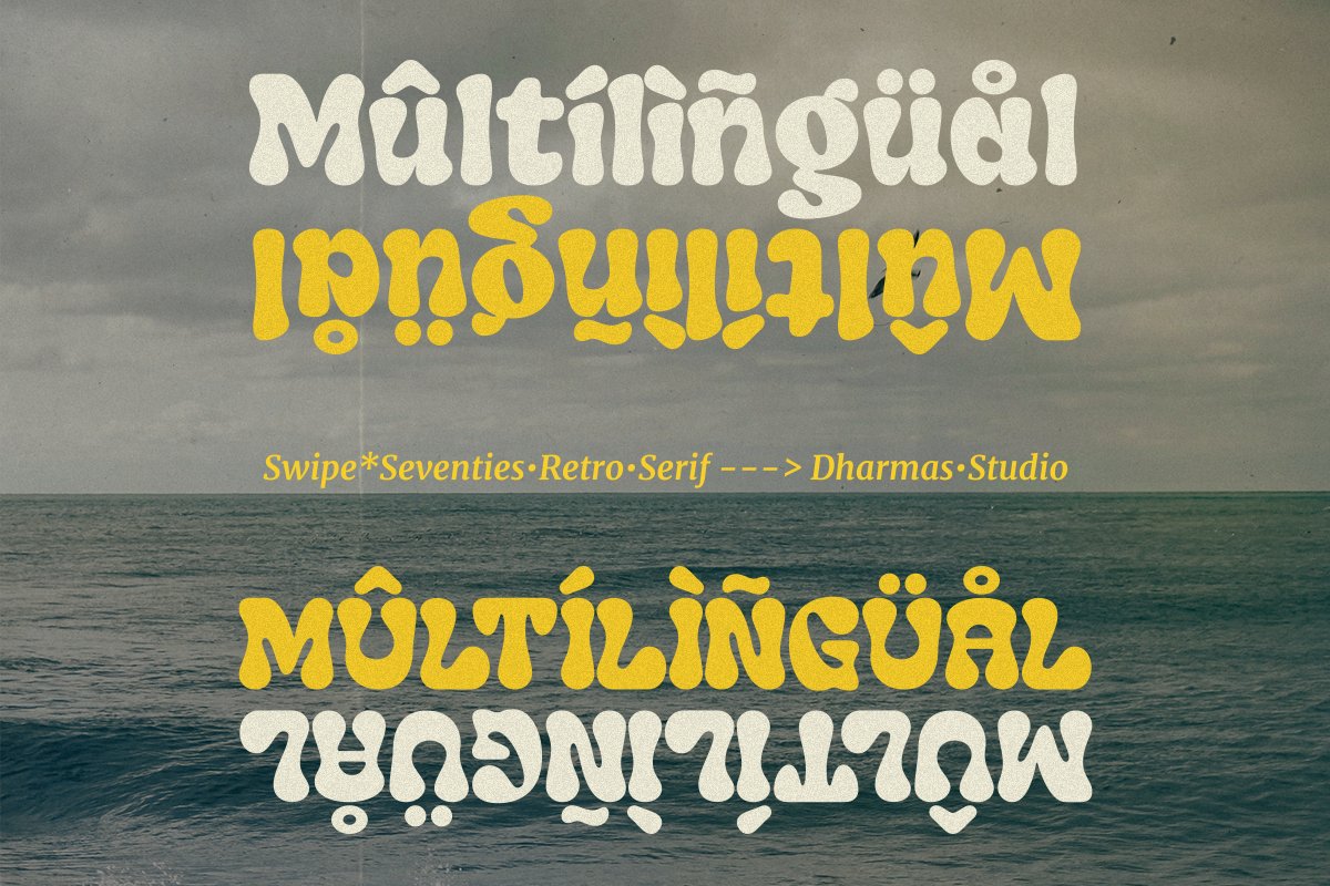 英文字体:70年代复古粗体风格大胆斜体柔和杂志海报封面字体 Swipe - Seventies Retro Typeface 设计素材 第10张-素材湾丨精选海外优质设计素材资源 英文字体:70年代复古粗体风格大胆斜体柔和杂志海报封面字体 Swipe - Seventies Retro Typeface 设计素材 sucaiwan.com