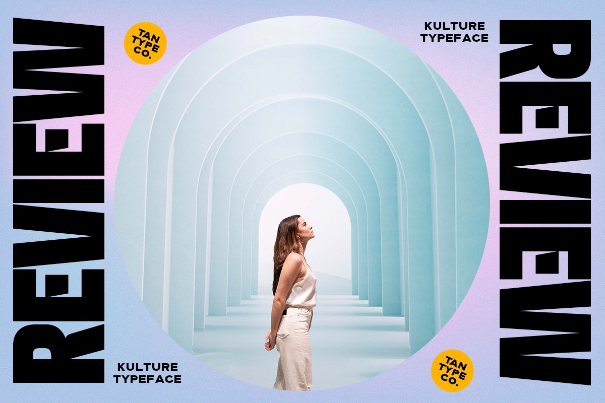 英文字体：复古大胆现代独特挤压杂志紧凑标题无衬线字体 TAN - KULTURE 设计素材 sucaiwan.com