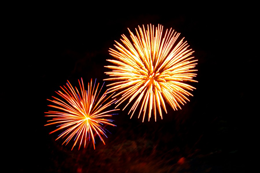 2024新年春节烟花素材合集，含有PSD和PNG图片素材 图片素材 sucaiwan.com