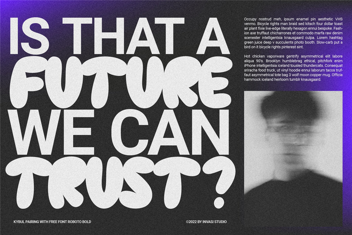 Kybul 时尚卡通复古趣味酸性潮牌logo海报标题创意气泡英文字体包 Casual Bubbly 设计素材 第3张-素材湾丨精选海外优质设计素材资源 Kybul 时尚卡通复古趣味酸性潮牌logo海报标题创意气泡英文字体包 Casual Bubbly 设计素材 sucaiwan.com