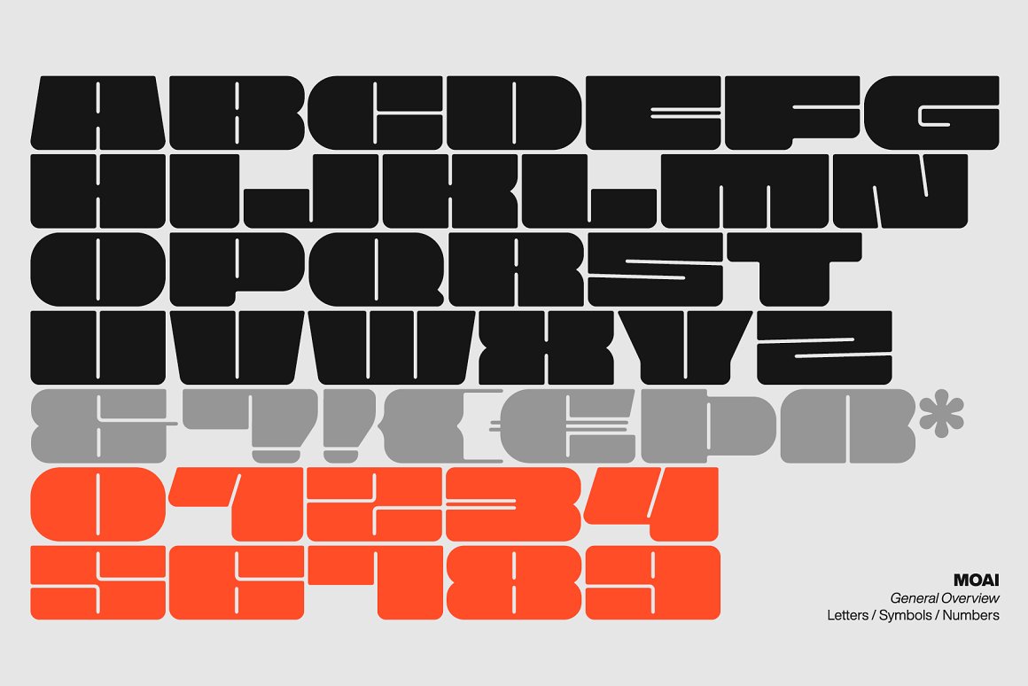 英文字体:新野兽派产品包装海报杂志标题LOGO徽标设计PS粗体英文字体 Moai Variable 设计素材 第3张-素材湾丨精选海外优质设计素材资源 英文字体:新野兽派产品包装海报杂志标题LOGO徽标设计PS粗体英文字体 Moai Variable 设计素材 sucaiwan.com