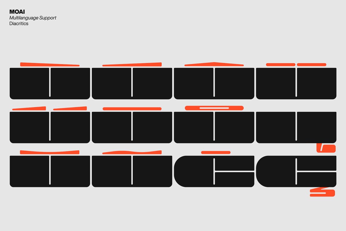 英文字体:新野兽派产品包装海报杂志标题LOGO徽标设计PS粗体英文字体 Moai Variable 设计素材 第7张-素材湾丨精选海外优质设计素材资源 英文字体:新野兽派产品包装海报杂志标题LOGO徽标设计PS粗体英文字体 Moai Variable 设计素材 sucaiwan.com