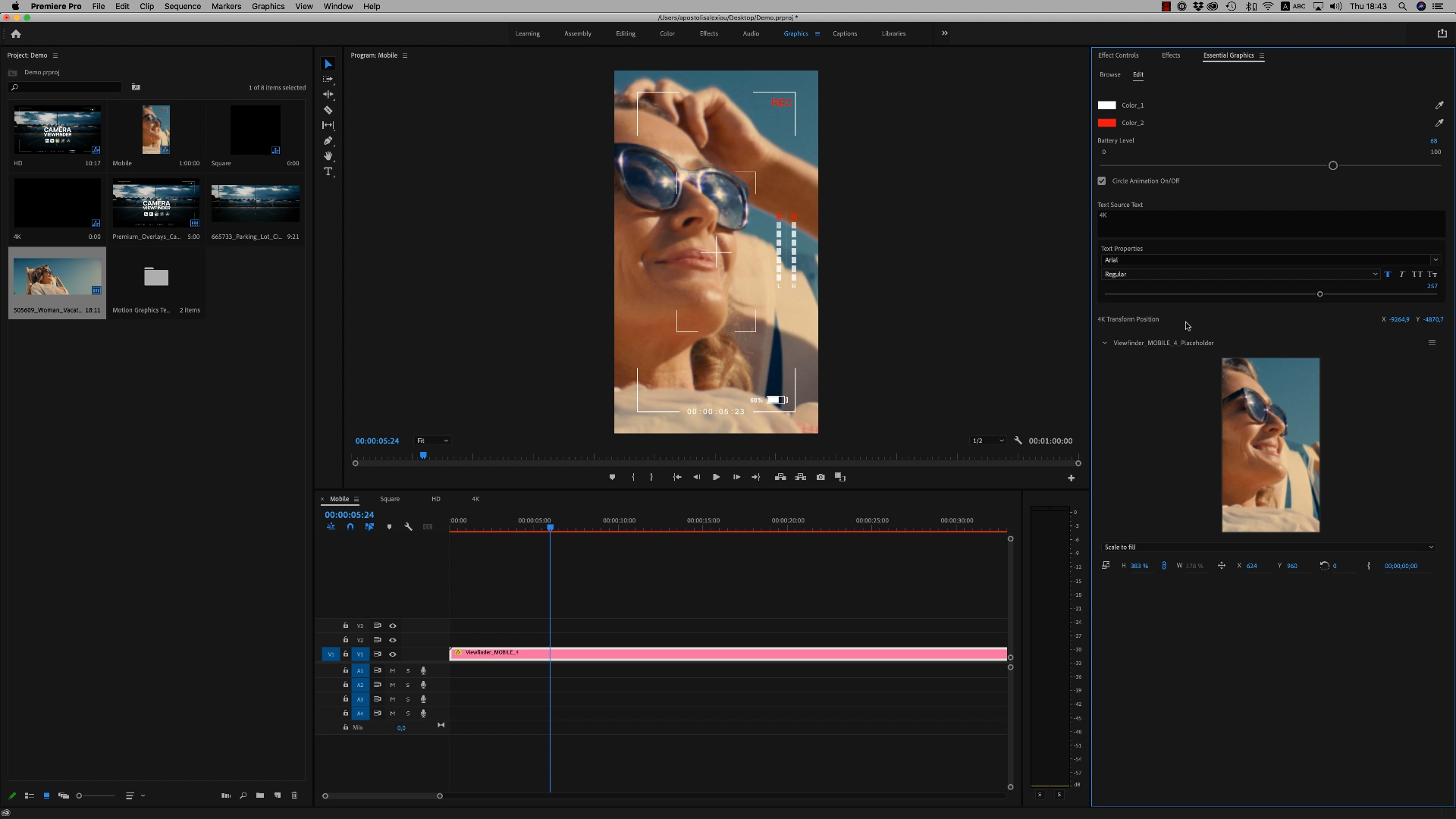 4K 高级相机取景器、摄影框、相机拍摄框、视频录像和监控框视频元素和预设MOV、MOGRT、PNG素材 影视音频 第3张-素材湾丨精选海外优质设计素材资源 4K 高级相机取景器、摄影框、相机拍摄框、视频录像和监控框视频元素和预设MOV、MOGRT、PNG素材 影视音频 sucaiwan.com