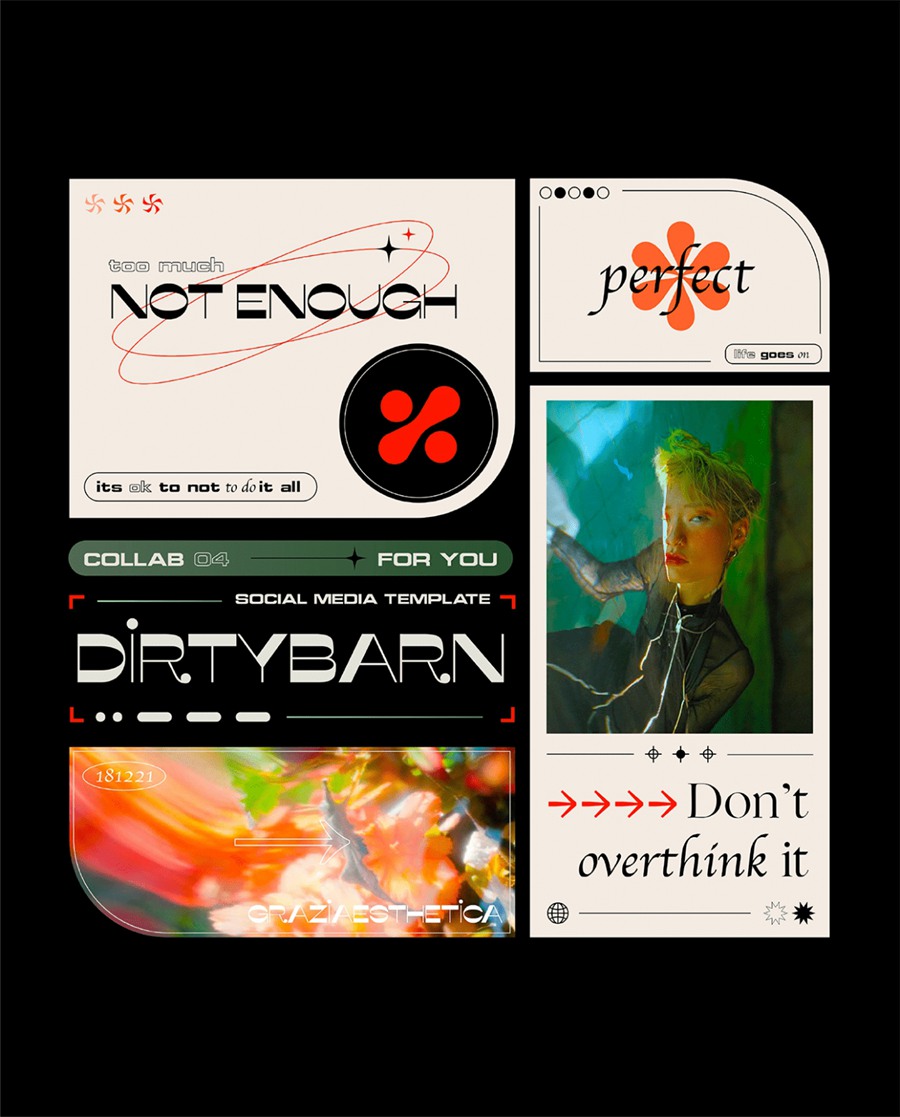 潮流服装品牌推广新媒体海报设计矢量AI模板 Modern Minimalistic Social Media Template 影视音频 第2张-素材湾丨精选海外优质设计素材资源 潮流服装品牌推广新媒体海报设计矢量AI模板 Modern Minimalistic Social Media Template 影视音频 sucaiwan.com