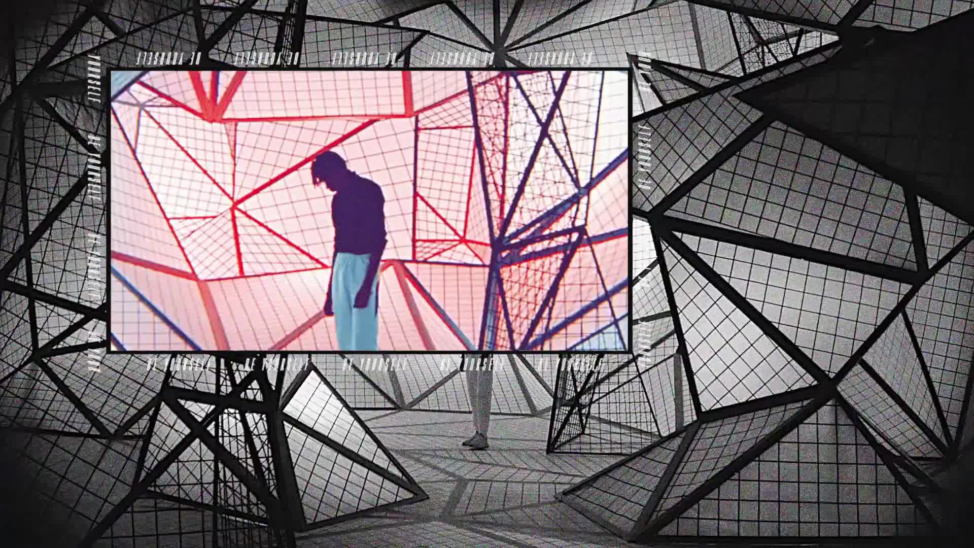 FCPX插件：90年代街头嘻哈风格动态失真故障窗口动态标题排版包 Modern Glitch Promo , sucaiwan.com