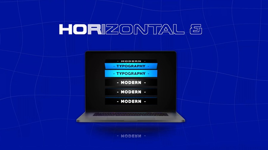 FCPX插件：4K 时尚酷炫迷幻扭曲拉伸旋转变形动态3D文本动画排版 Kinetic Typography 横屏+手机竖屏 插件预设 sucaiwan.com