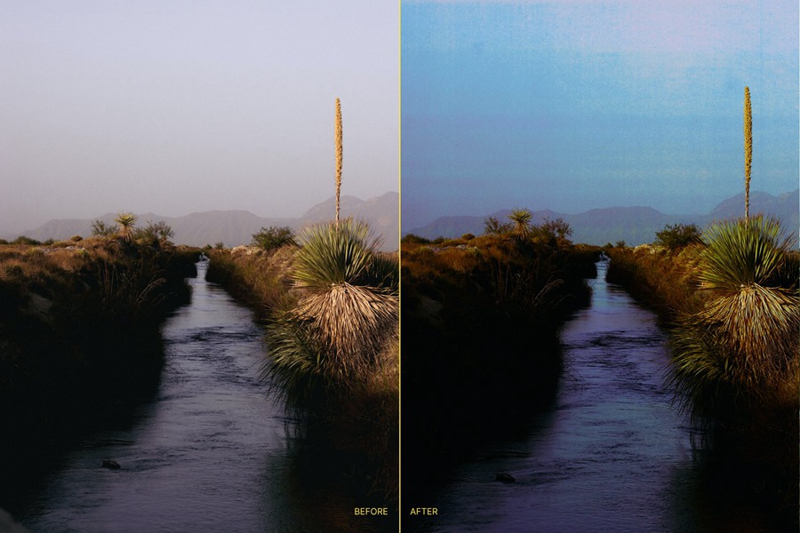 Timeless Haze Effect 复古90年代永恒雾霾老照片划痕纹理预设效果Photoshop PSD模板 插件预设 第6张-素材湾丨精选海外优质设计素材资源 Timeless Haze Effect 复古90年代永恒雾霾老照片划痕纹理预设效果Photoshop PSD模板 插件预设 sucaiwan.com