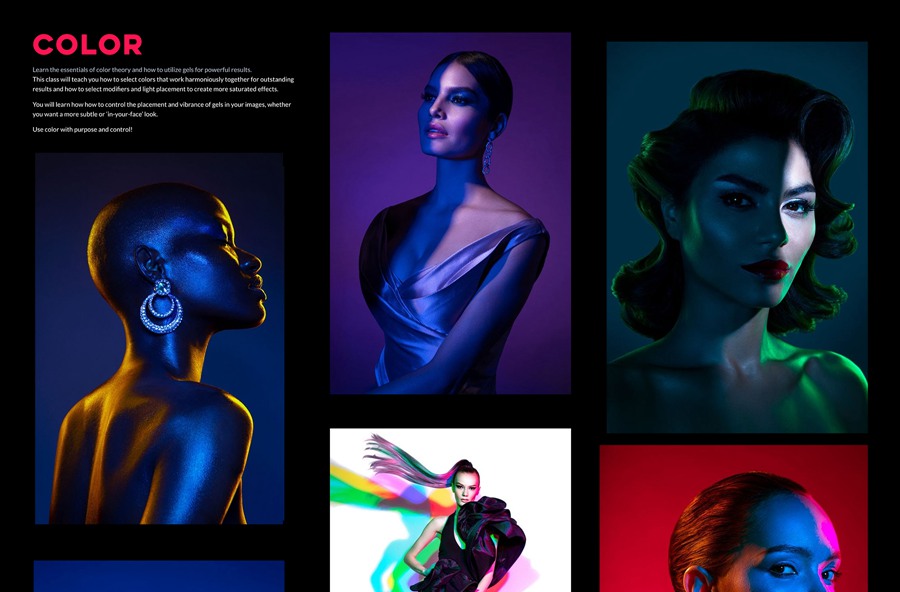 Lindsay Adler Photography – The Magic of Gels 凝胶的魔力时尚人像摄影课程 设计教程 sucaiwan.com