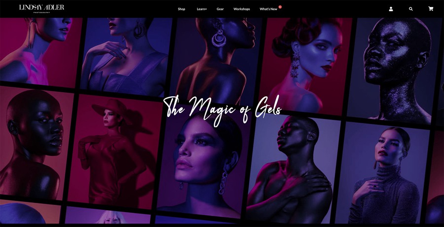 Lindsay Adler Photography – The Magic of Gels 凝胶的魔力时尚人像摄影课程 设计教程 sucaiwan.com