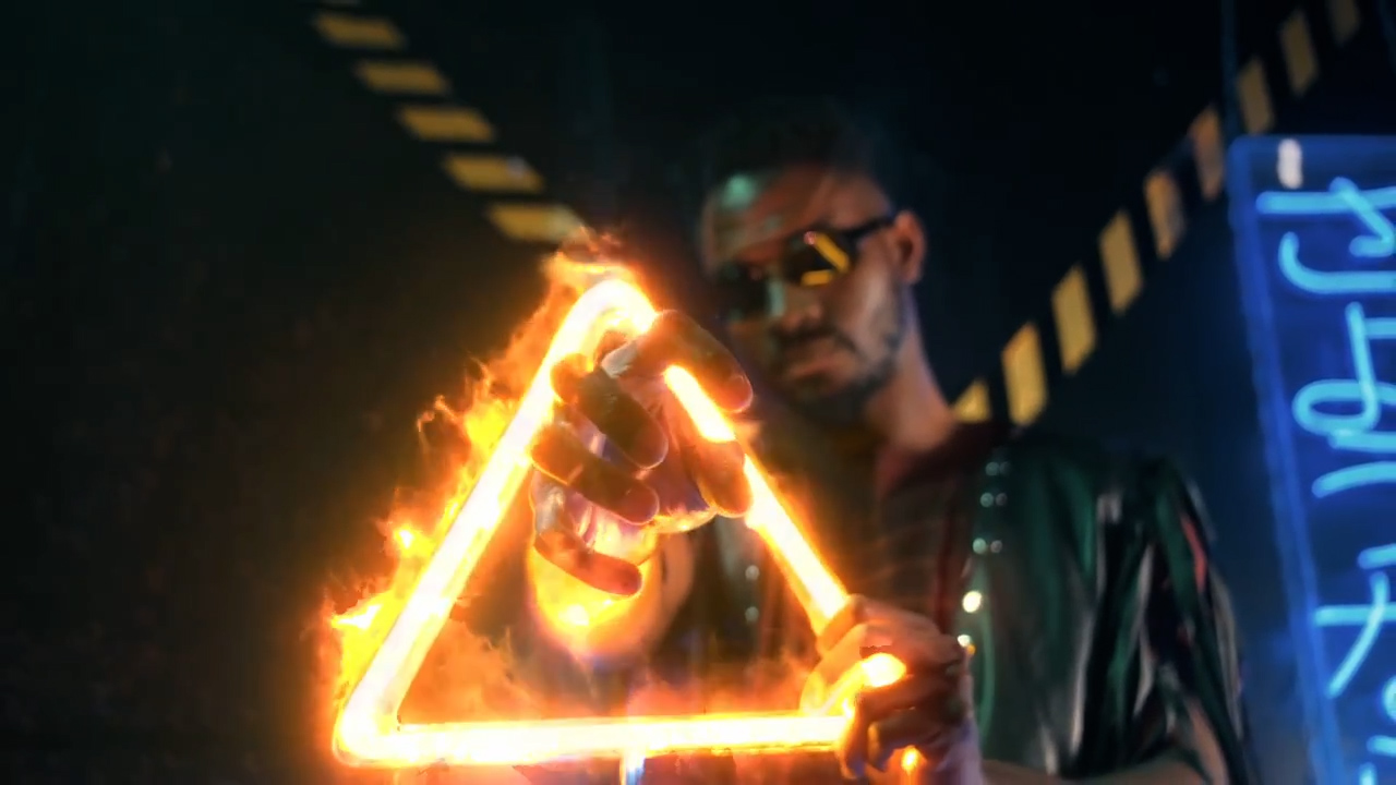 达芬奇预设：令人惊叹的视频或照片LOGO火焰燃烧酷炫烧伤效果 4K Fire Burn Effect 插件预设 sucaiwan.com