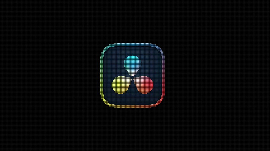 达芬奇预设：复古风格外观和游戏视频8位像素化效果达芬奇预设 8-Bit Pixelate Effect 插件预设 sucaiwan.com