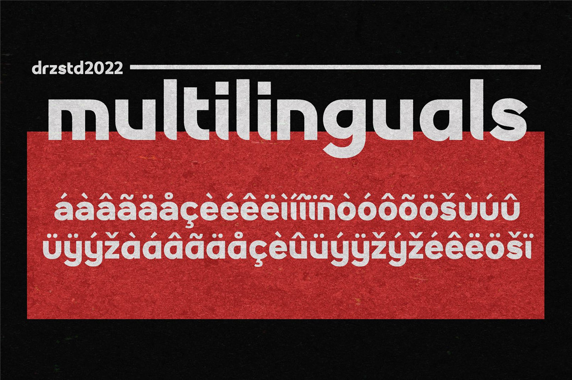 Hinter 复古做旧圆角无衬线油墨渗透打印效果几何英文字体 Rounded Geometric Font 设计素材 第7张-素材湾丨精选海外优质设计素材资源 Hinter 复古做旧圆角无衬线油墨渗透打印效果几何英文字体 Rounded Geometric Font 设计素材 sucaiwan.com