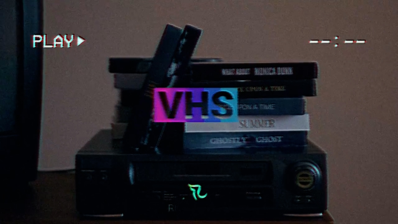复古VHS元素颜色预设标题和效果PR预设.prfpset VHS Elements Presets 插件预设 sucaiwan.com