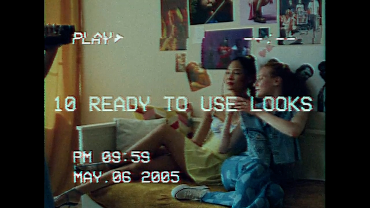 复古VHS元素颜色预设标题和效果PR预设.prfpset VHS Elements Presets 插件预设 sucaiwan.com