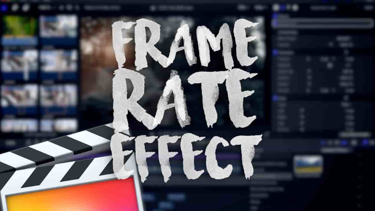 FCPX插件：降低视频帧速率定格动画照片效果 Ryan Nangle – Frame Rate Effect 插件预设 sucaiwan.com