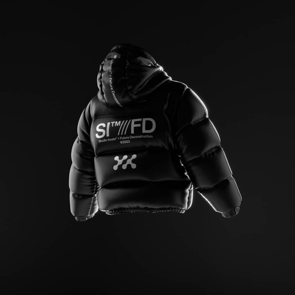 Blender模型：3D动态质感羽绒服外套服装设计展示Blender模型设计套装 3D Puffa Bundle , sucaiwan.com