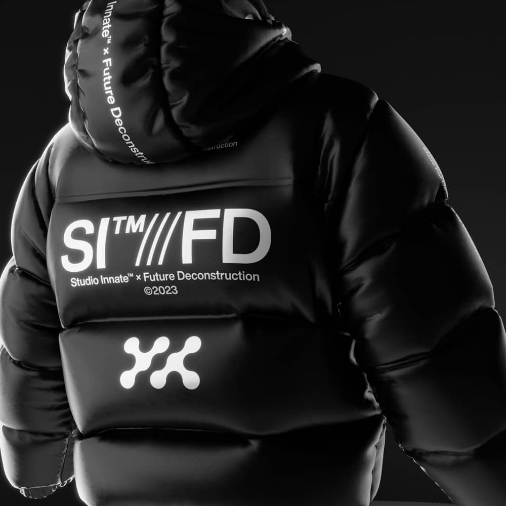 Blender模型：3D动态质感羽绒服外套服装设计展示Blender模型设计套装 3D Puffa Bundle , sucaiwan.com