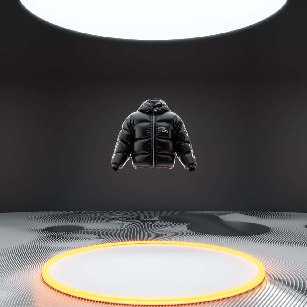 Blender模型：3D动态质感羽绒服外套服装设计展示Blender模型设计套装 3D Puffa Bundle , sucaiwan.com
