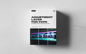 FCPX插件:13种简单常用编辑调整片段调整层效果工具 Adjustment Layers