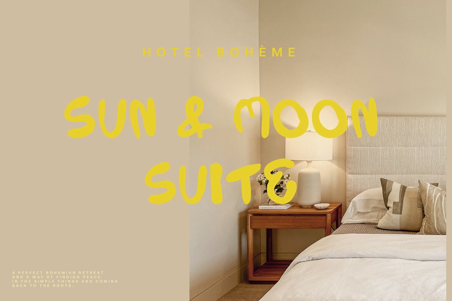 潮流波西米亚氛围手工画笔狂野精神阳光手写装饰字体 Bohemian Notes Bold Handmade Font 设计素材 sucaiwan.com