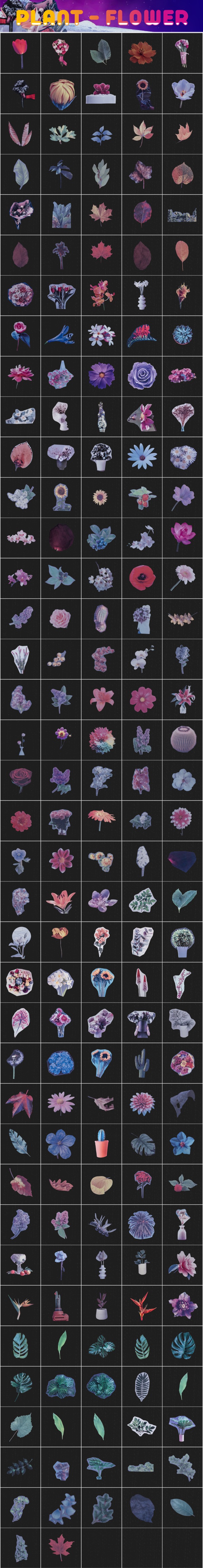 AE插件 – Collage Pack 2000+ 拼贴艺术定格动画元素 AE插件、AE项目包 + AtomX 3.0.8 汉化版 插件预设 sucaiwan.com