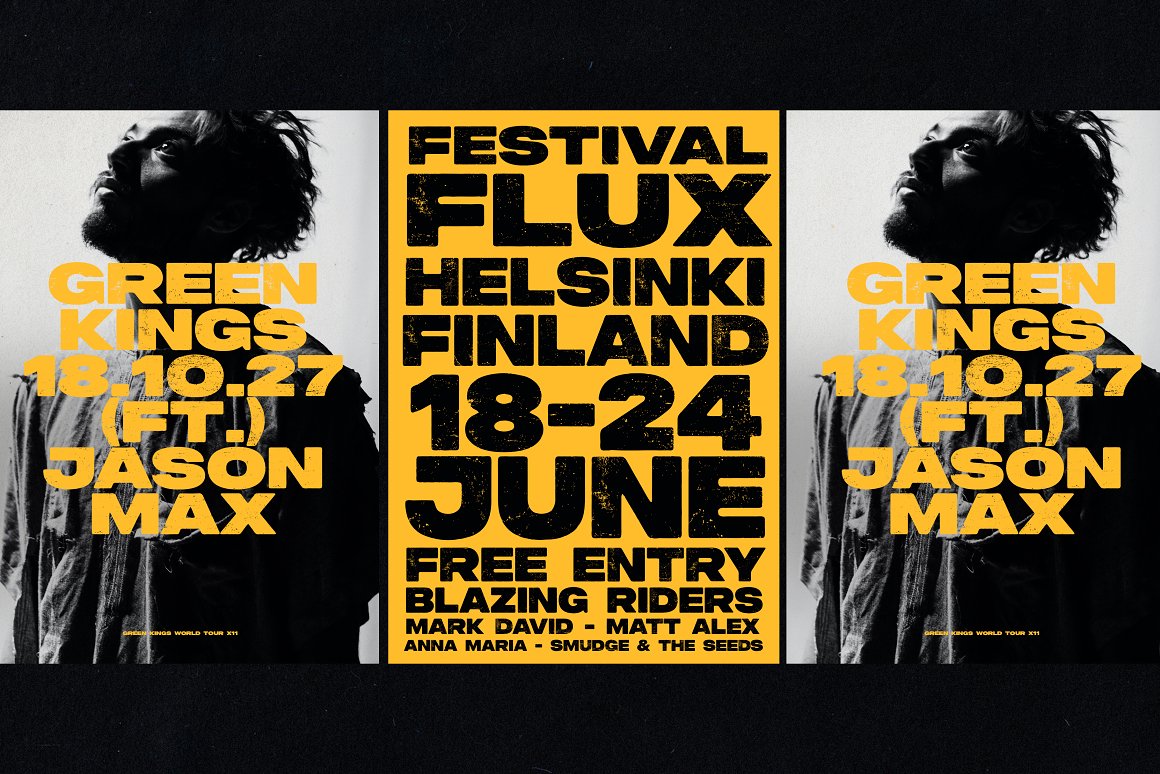 大胆原始美学街头工业风格粗糙刻痕砂砾纹理英文字体包 设计素材 第6张-素材湾丨精选海外优质设计素材资源 大胆原始美学街头工业风格粗糙刻痕砂砾纹理英文字体包 设计素材 sucaiwan.com