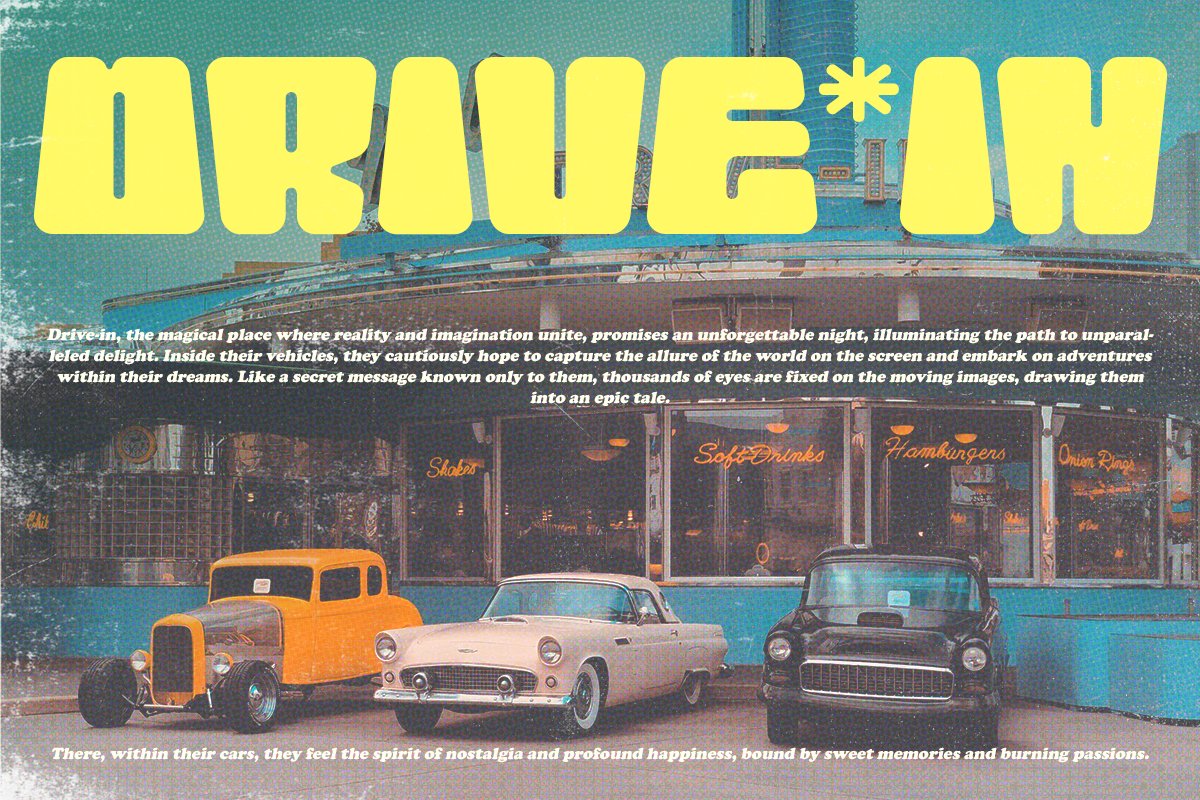 复古迪斯科古怪大胆俏皮感无衬线字体 Retro Disco – Unique Retro Display 设计素材 第2张-素材湾丨精选海外优质设计素材资源 复古迪斯科古怪大胆俏皮感无衬线字体 Retro Disco – Unique Retro Display 设计素材 sucaiwan.com