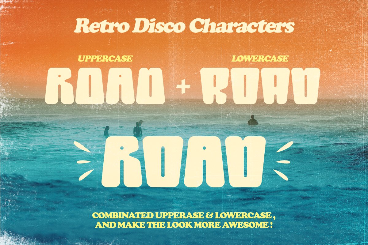 复古迪斯科古怪大胆俏皮感无衬线字体 Retro Disco – Unique Retro Display 设计素材 第11张-素材湾丨精选海外优质设计素材资源 复古迪斯科古怪大胆俏皮感无衬线字体 Retro Disco – Unique Retro Display 设计素材 sucaiwan.com