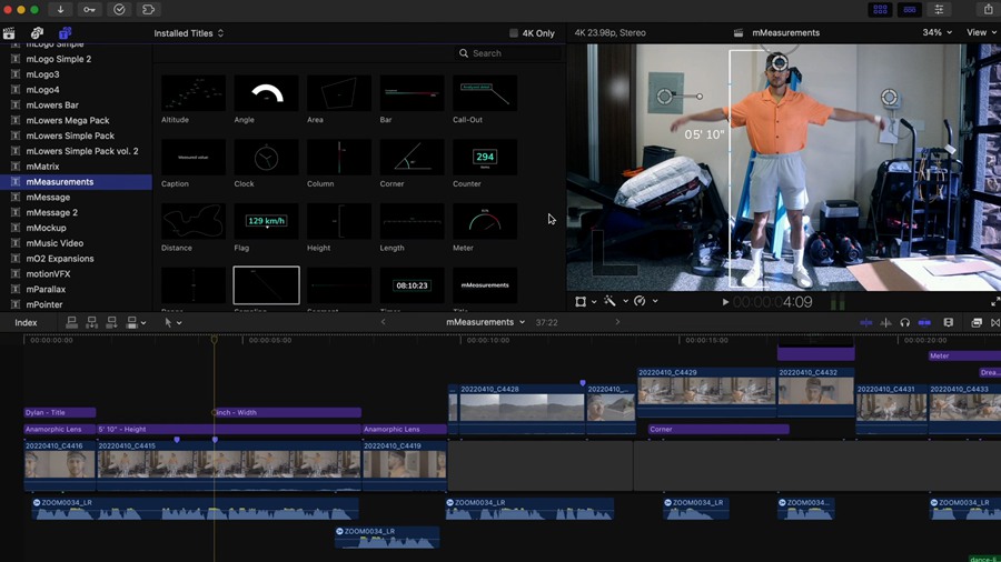 FCPX插件:MotionVFX mMeasurement 22个物体运动测量数据结果数量属性参数值动画预设 插件预设 第10张-素材湾丨精选海外优质设计素材资源 FCPX插件:MotionVFX mMeasurement 22个物体运动测量数据结果数量属性参数值动画预设 插件预设 sucaiwan.com