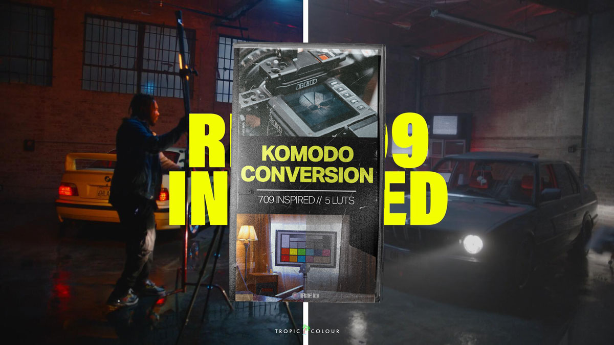 Tropic Colour 5个RED科莫多转换LUT – RED KOMODO CONVERSION LUTS (R3D / REDLOG 3G10 / REDWIDEGAMMUT) 插件预设 sucaiwan.com